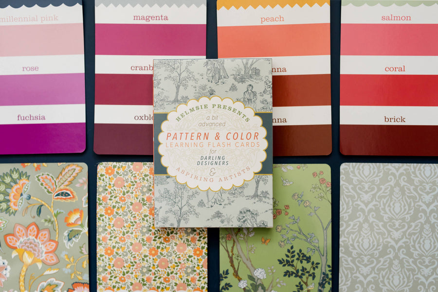 Pattern and Color Learning Flash Cards