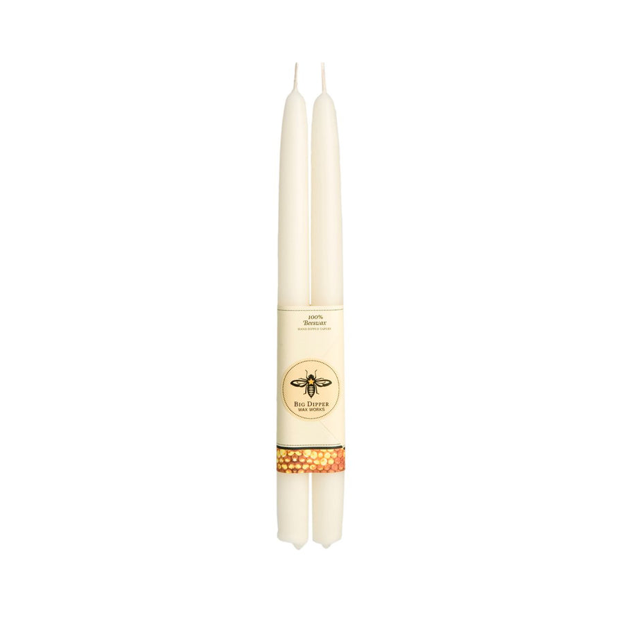 Ivory 100% Pure Beeswax Tapers: Standard (12