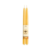 Natural  100% Pure Beeswax Tapers: Standard (12" x 7/8")