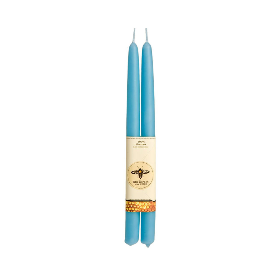 Natural  100% Pure Beeswax Tapers: Standard (12