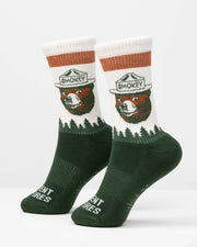 The Landmark Project - Prevent Wildfires Sock: Spruce / S/M