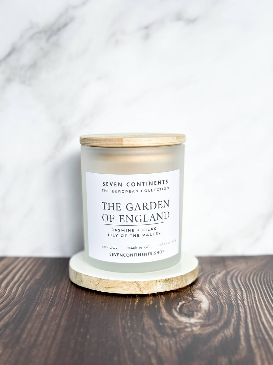 The Garden of England Candle by Seven Continents English Garden Floral Fragrance