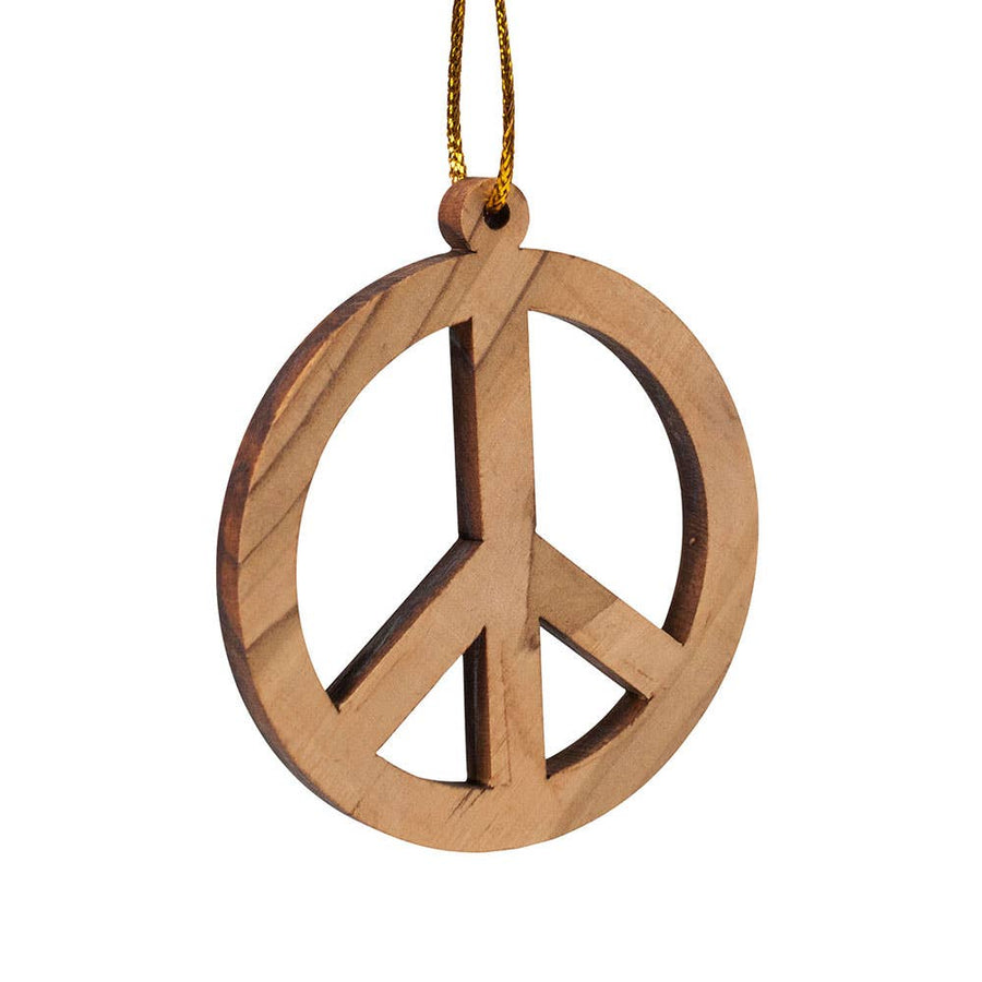 Peace Symbol Tree Ornament