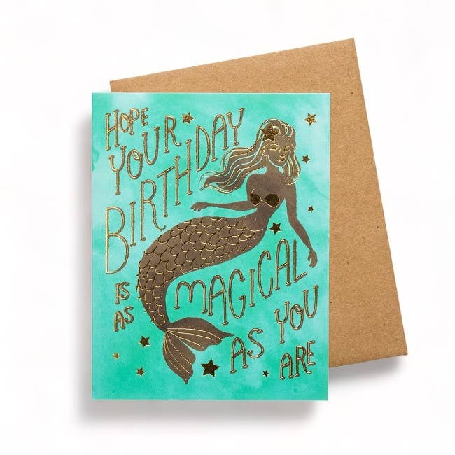 Hope your Birthday Is As Magical As You Card: Unicorn