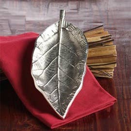 Silver Leaf Tray
