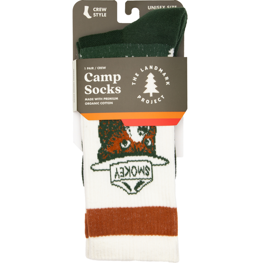 The Landmark Project - Prevent Wildfires Sock: Spruce / L/XL