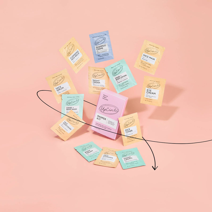 The Pamper Kit - beauty sample bonanza box for sensitive skin