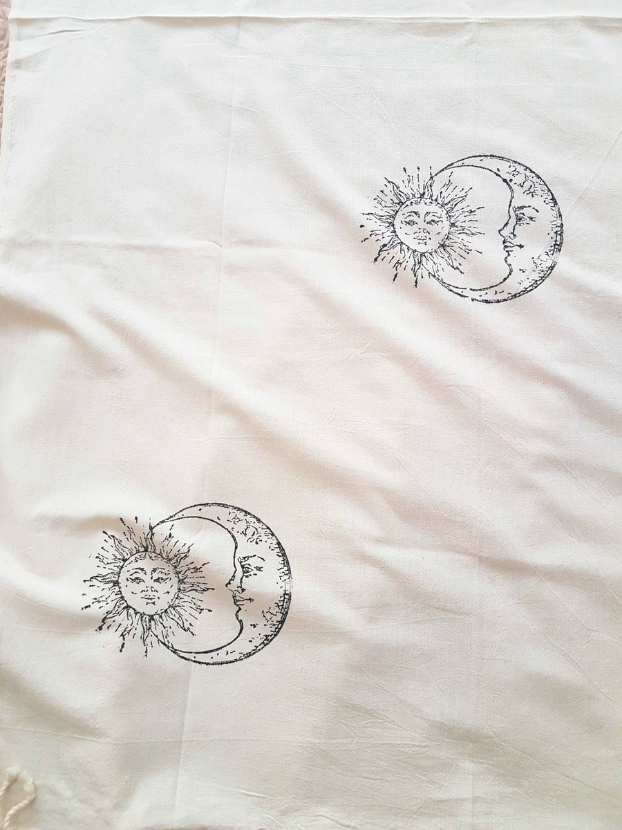 Moa - Sun and Moon Beach Towel