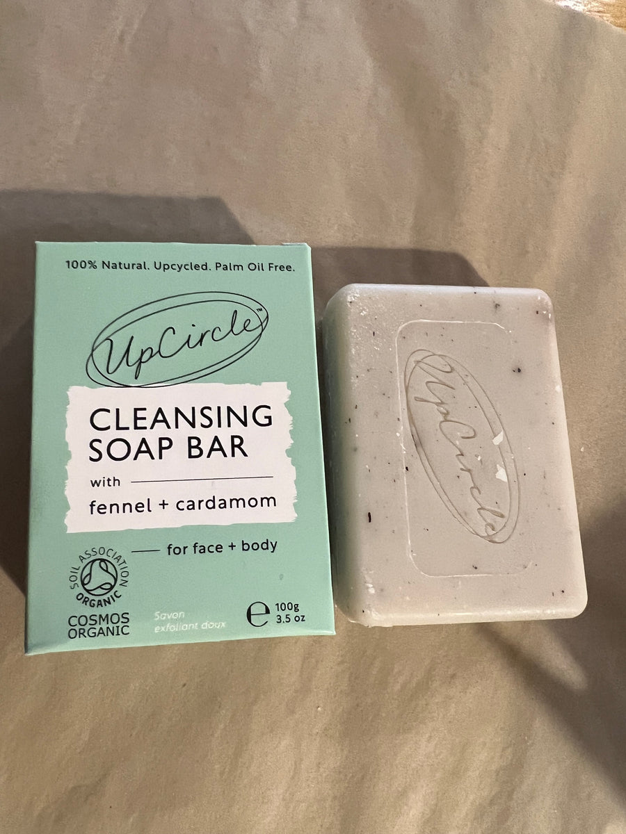 Upcircle Fennel and Cardamom Cleansing Soap Bar