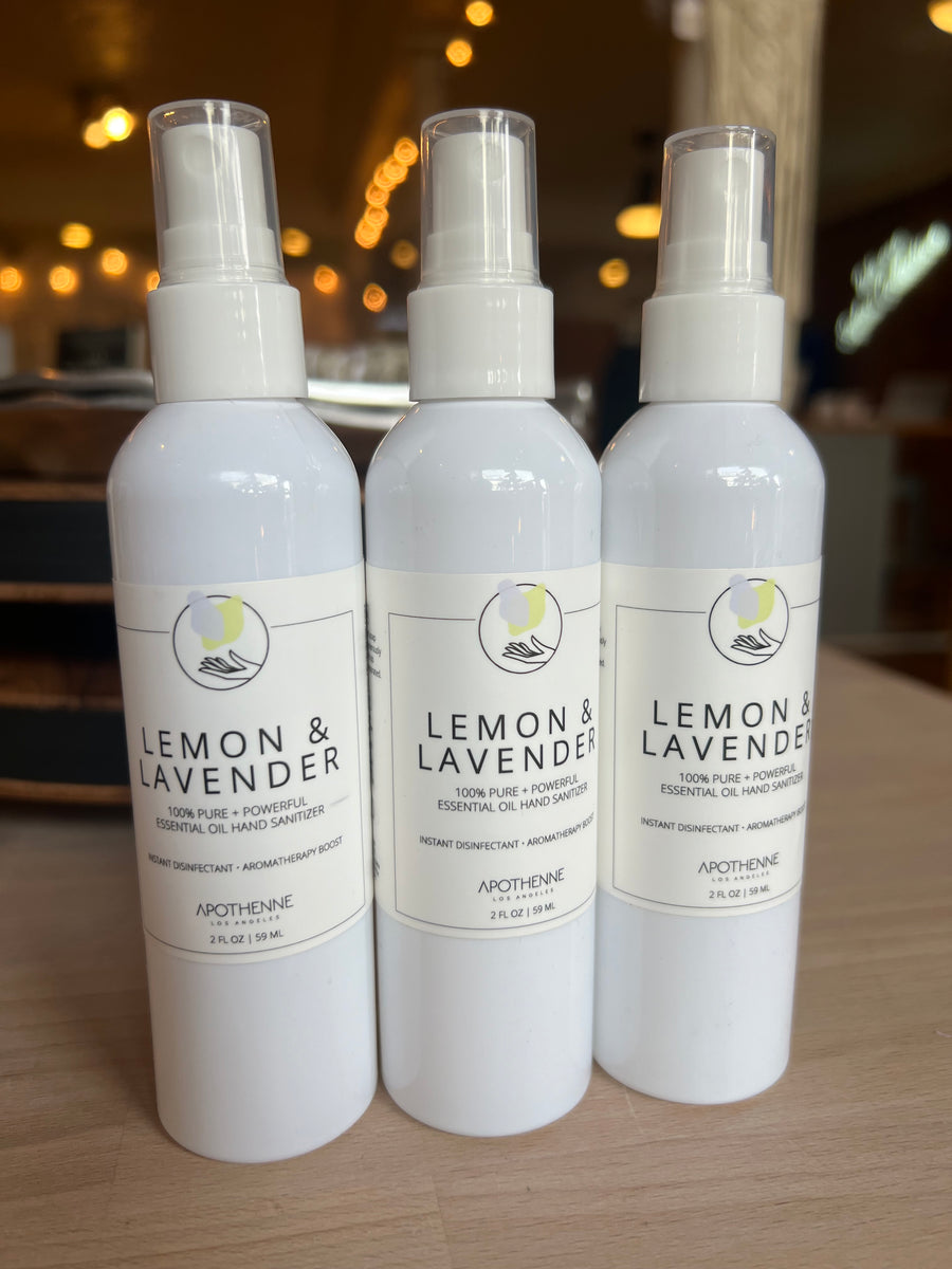 Lemon & Lavender Essential Oil Hand Sanitizer