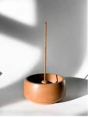 Brown Incense Holder by Sunday Nomad