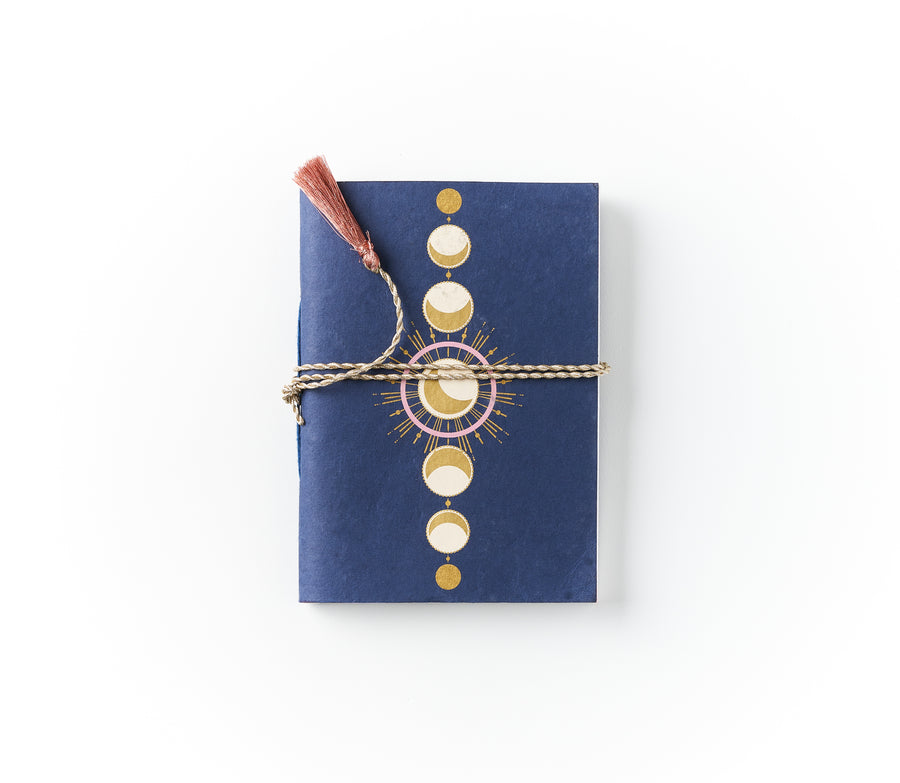 Indukala Moon Phase Recycled Paper Journal