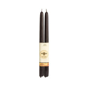 Black 100% Pure Beeswax Tapers: Standard (12" x 7/8") / Black