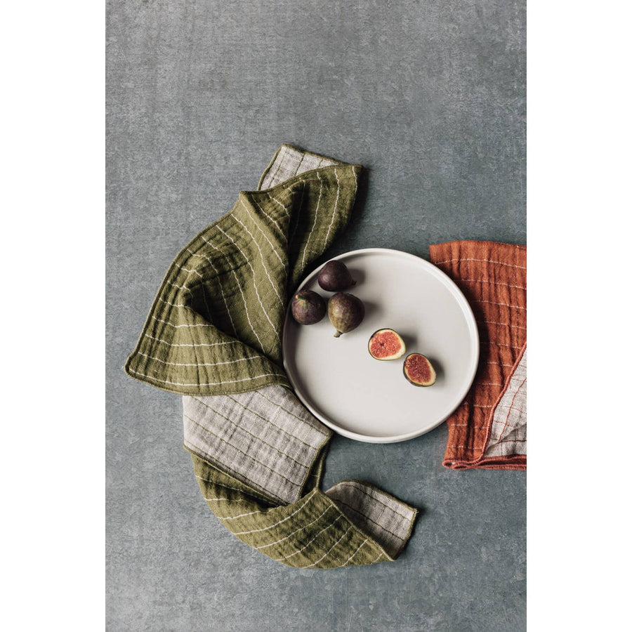 Cinnamon Stick Double Weave Napkins Set of 4