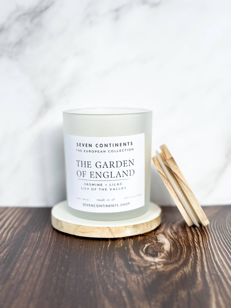 The Garden of England Candle by Seven Continents English Garden Floral Fragrance