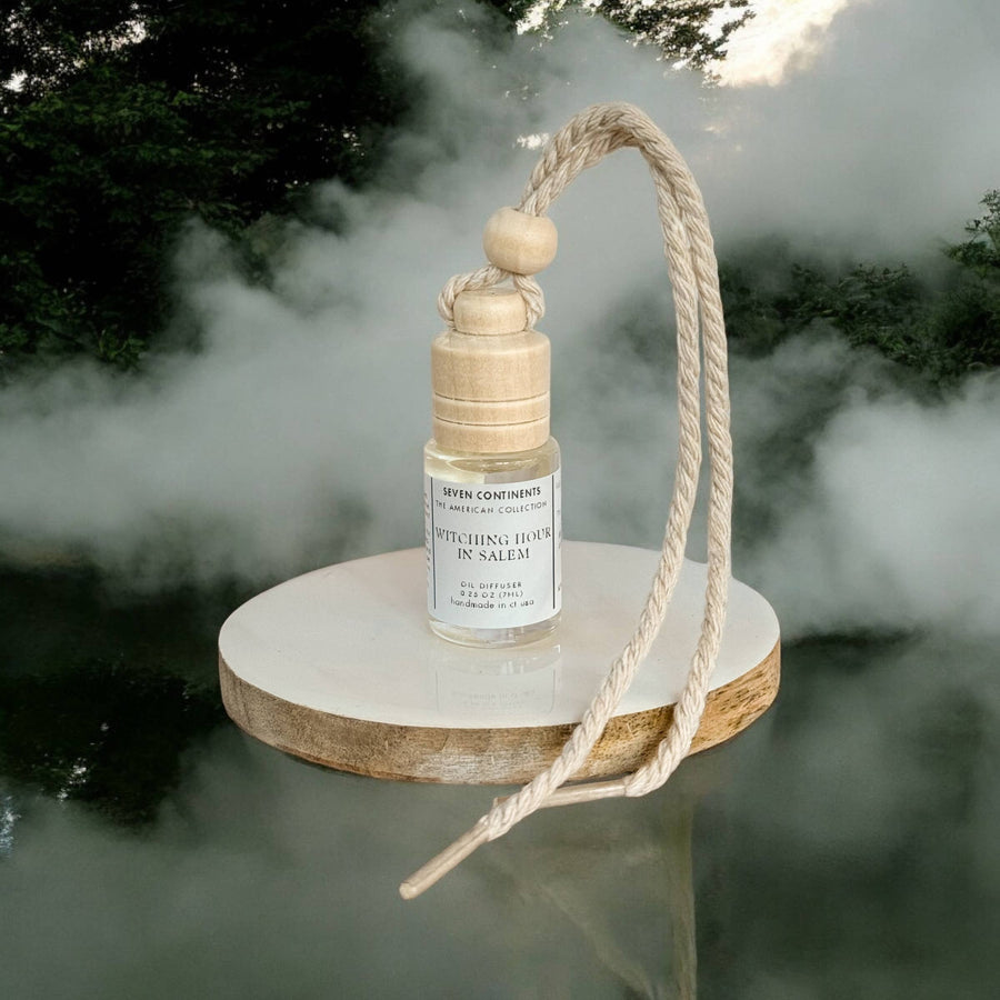 Salem witch fall hanging car diffuser, air freshener