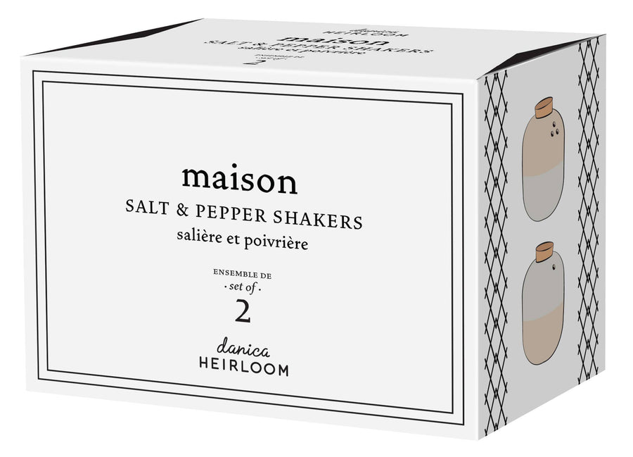 Salt & Pepper Shakers Set of 2