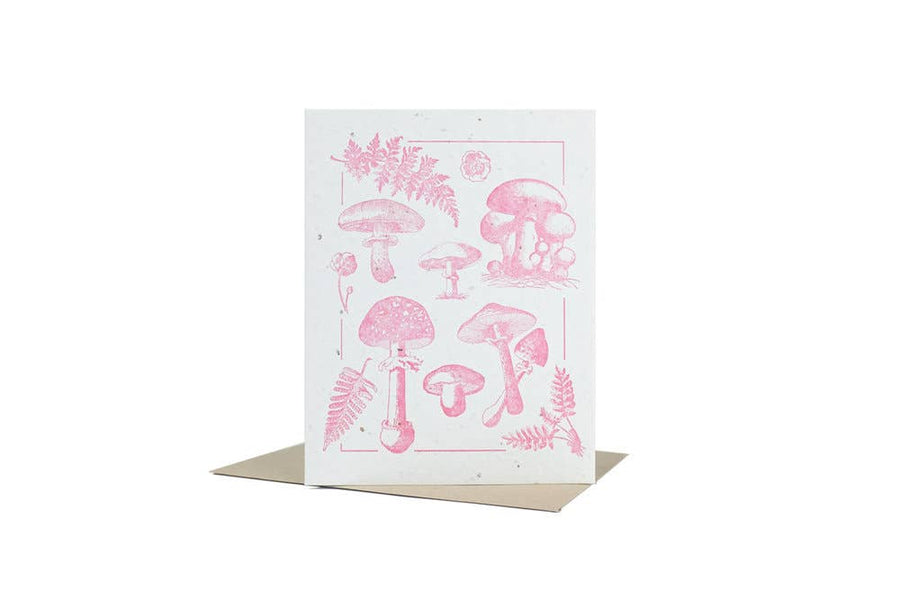 Pink Plantable Greeting Card