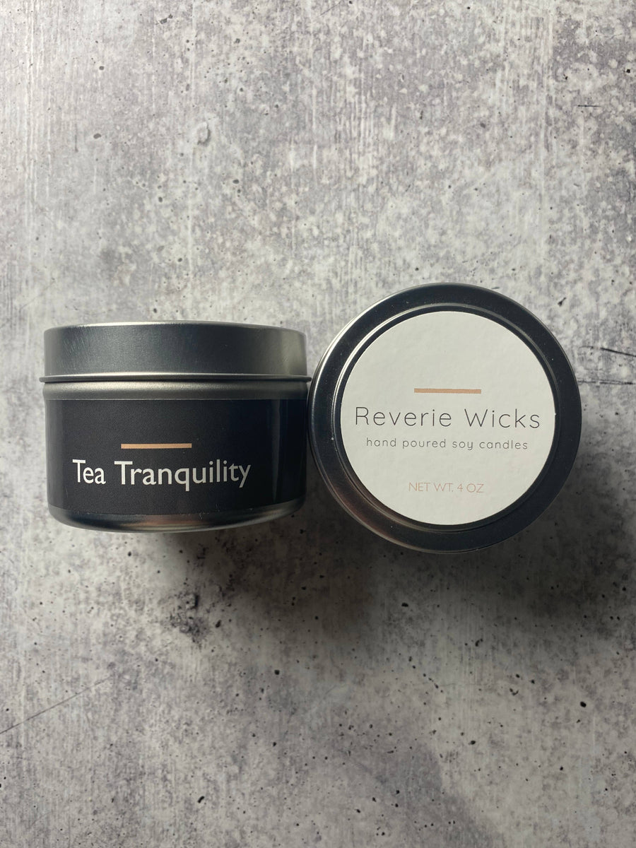 Soy Travel Candle White Tea Tranquility