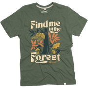 Find Me in the Forest T-shirt: L / Conifer