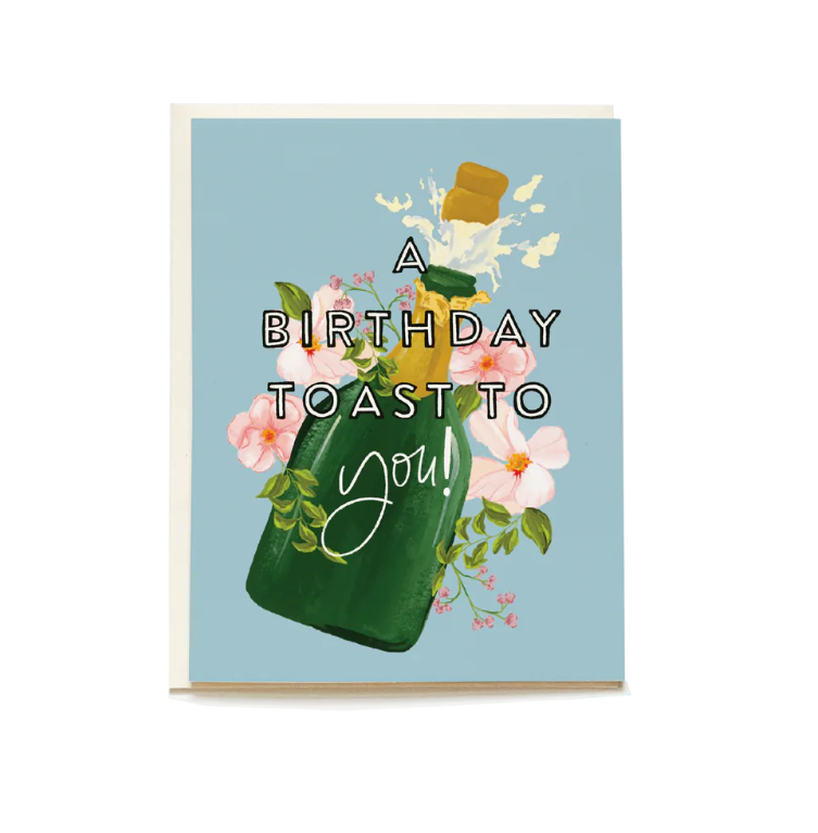 birthday toast card
