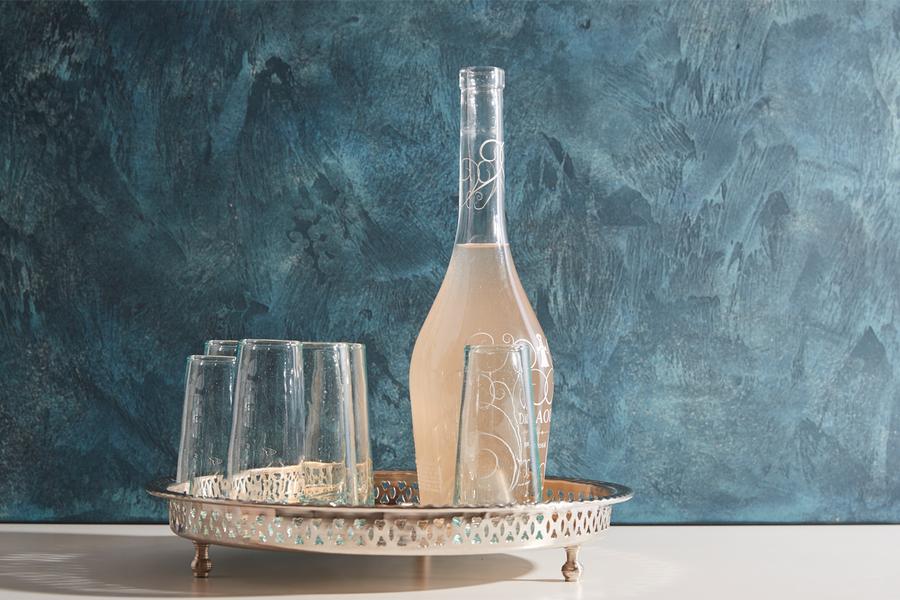 moroccan champagne glass