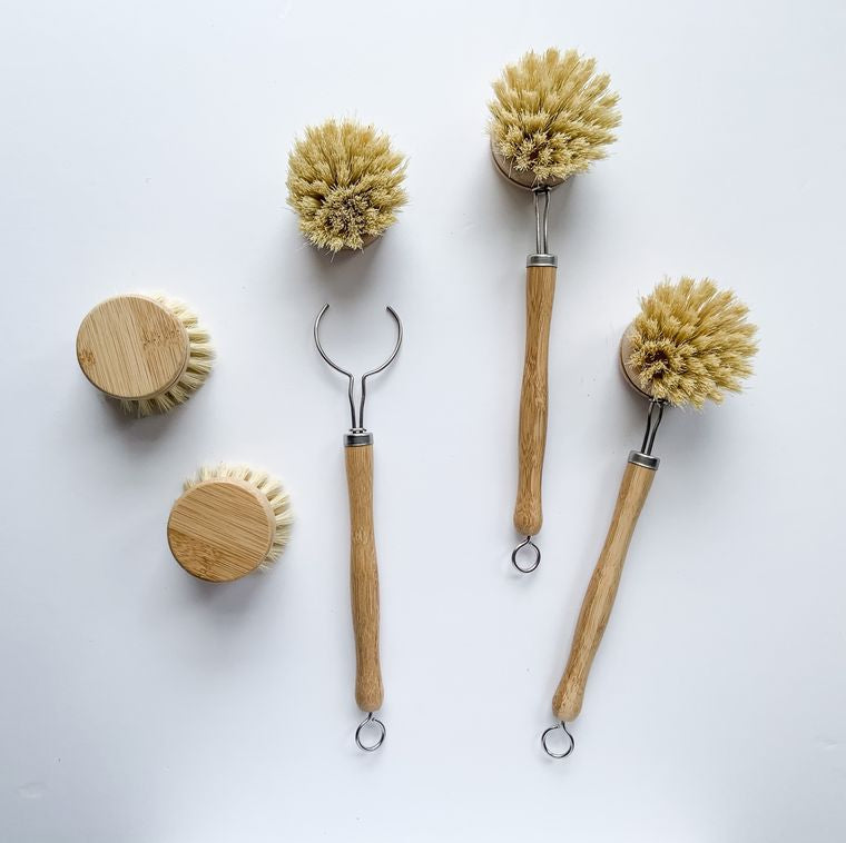 Dishwashing Brush with Replaceable Head