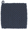 Midnight Blue Knit Potholder