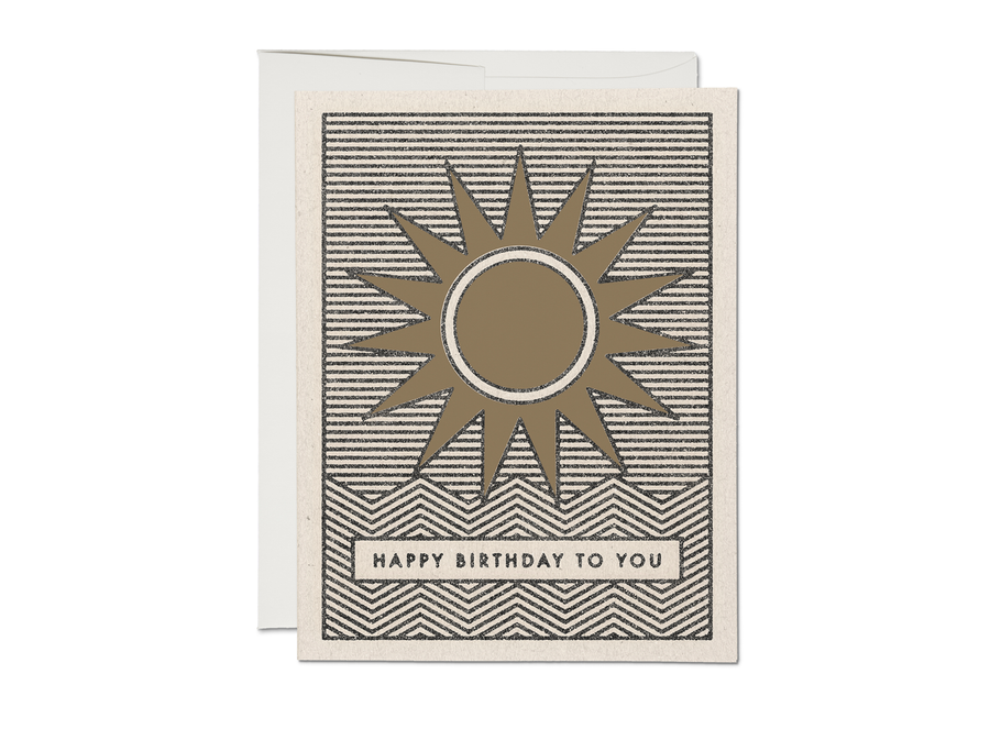 Sunshine Birthday birthday greeting card