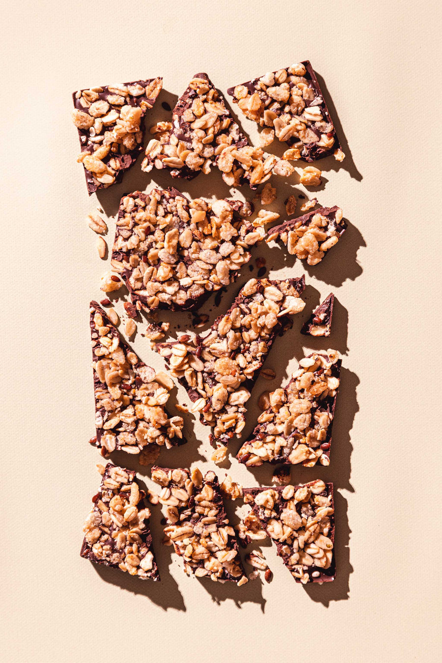 vegan granola chocolate bar