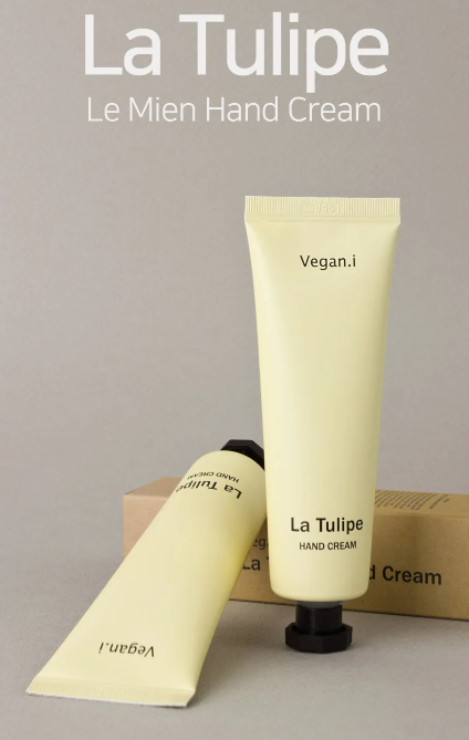 Vegan Hand Cream Lotion: La Tulipe