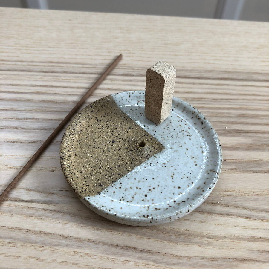 mini ceramic incense holder