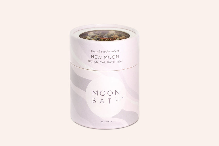 new moon bath tea