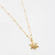 Opal Star Necklace