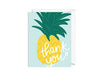 pineapple thank you card