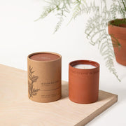 Western Red Cedar Terracotta Candle