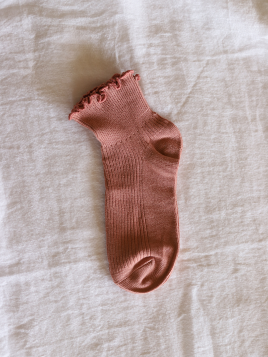 mauve socks