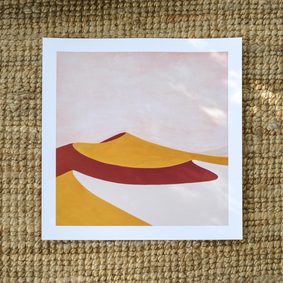 Sahara Dune Print