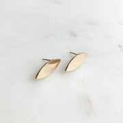 gold sliver earrings