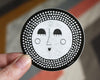 Sun Face Vinyl Sticker