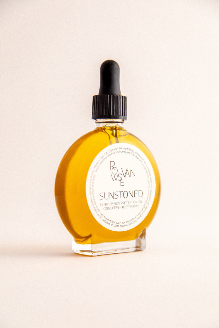 sunstoned everyday sun protection correction face oil