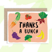thanks a bunch produce card