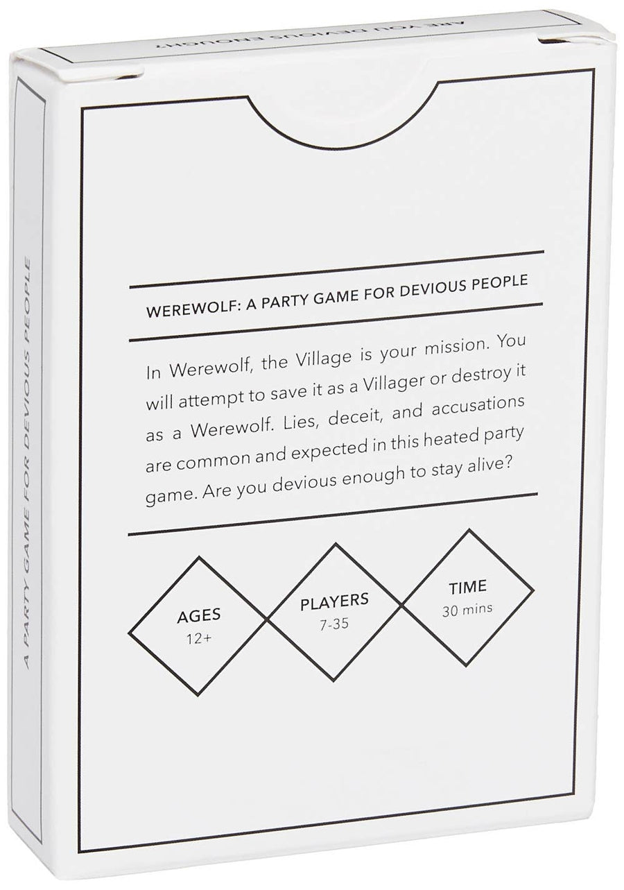 werewolf party card game